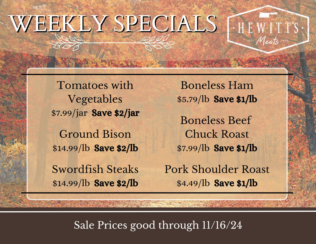 Marshfield Retail Store Weekly Specials