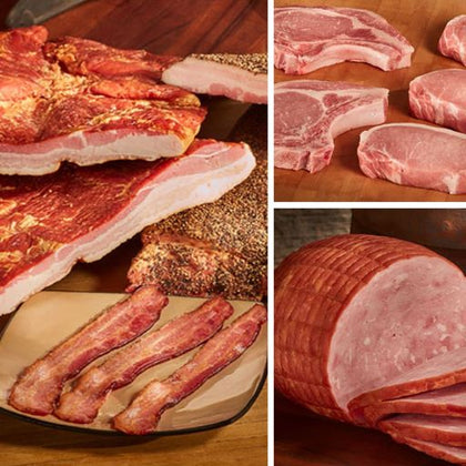 Collection of Bacon, Hams and Pork Chops