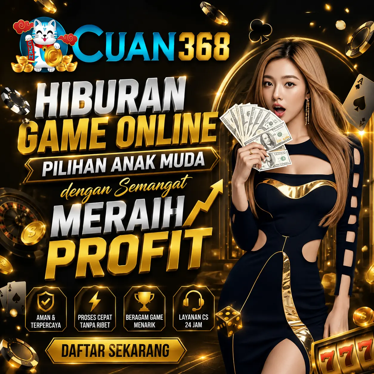 CUAN368 - Hiburan Game Online Pilihan Anak Muda dengan Semangat Meraih Profit
